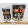 Image 1 : LOT OF 2 - NUGOLD MOTOR OIL CAN - 1 GAL, 1 QT