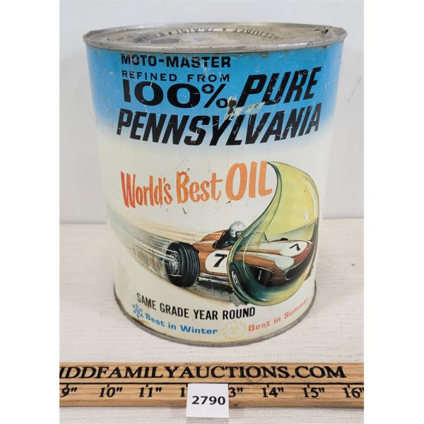 MOTOR-MASTER PENNSYLVANIA OIL CAN - 1 GAL