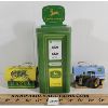 Image 1 : LOT OF 3 - JOHN DEERE TIN BOXES & GASOLINE PUMP BANK 