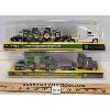 Image 2 : LOT OF 2 - JOHN DEERE HAULER SEMI W/ FARM EQUIP. 