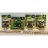 Image 1 : LOT OF 4 - JOHN DEERE ERTL MONSTER TREADS 