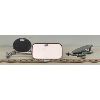 Image 1 : LOT OF 3 - CHROME SIDE MIRRORS 