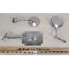 Image 2 : LOT OF 3 - CHROME SIDE MIRRORS 