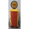 Image 3 : VINTAGE CLOCK FACE GAS PUMP - REDONE TO SHELL BRAND 