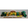 Image 1 : LOT OF 7 - ERTL JOHN DEERE TOY BOOKS & PULL TRACTOR 