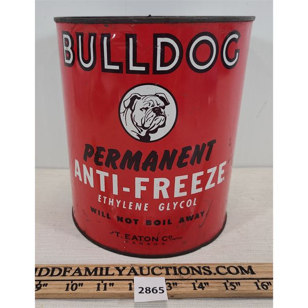 BULLDOG PERMANENT ANTI-FREEZE 1 GAL CAN 