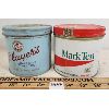 Image 5 : LOT OF 2 - PLAYER'S & MARK TEN TOBACCO TINS 