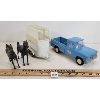 Image 2 : MINI-TONKA PRESSED STEEL PICKUP & HORSE TRAILER