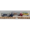 Image 3 : LOT OF 3 - LONG HAUL INTERNATIONAL REFRIGERATION TRUCKS & CORGI VAN 