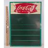 Image 1 : 1958 SST COCA-COLA FISHTAIL WEEKLY MENU SIGN 