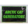 Image 1 : SST EMBOSSED ARCTIC CAT GENERATORS SIGN 