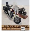 Image 2 : LOT OF 2 - DECORATIVE MOTORCYCLES - INCL HARLEY DAVIDSON