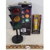 Image 2 : LOT OF 2 - TOBAR BATTERY OP TRAFFIC LIGHT LAMP & YATMING GAS PUMP