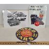 Image 2 : LOT OF 8 - GAS PUMP NOZZLE, OILERS & GARAGE SIGNS, ETC. 