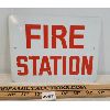 Image 2 : FIRE STATION DBL SIDED SIGN