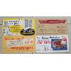 LOT OF 4 - ADVERTISING BOARDS - INCL KRAFT MARSHMELLOS, CHICK'N NEST BBQ ETC.