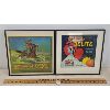 Image 1 : LOT OF 2 - FRAMED ADVERTISEMENTS - INCL BRONCO & DIXIE DELITE