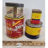 Image 2 : LOT OF 5 - TOBACCO & MONKEY GRIP PATCHES TINS, ETC. - INCL DAILY MAIL, AMPHORA & OLD VIRGINIA, ETC.