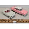 Image 2 : LOT OF 2 - ELVIS PRESELEY'S 1955 CADILLAC & WIX 1953 CORVETTE MODEL CARS