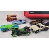 Image 2 : QTY OF DIECAST VEHICLES W/ CARRYING CASE - INCL HOT WHEELS, MAISTO & MATCHBOX