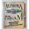 Image 3 : LOT OF 2 - MUSKOKA CREAM & STEAM BEER PLAQUE WOOD SIGNS