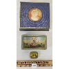 Image 1 : LOT OF 3 - TINS - INCL PLAYER'S