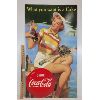 Image 1 : COCA-COLA CARDBOARD ADVERTISEMENT 