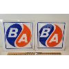 Image 1 : LOT OF 2 - B/A ACRYLIC SIGNS 