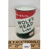 Image 2 : LOT OF 2 - WOLFS HEAD OIL CAN & MOTOR OIL BOTTLE