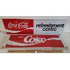 Image 1 : LOT OF 2 - COCA-COLA PANEL SIGNS