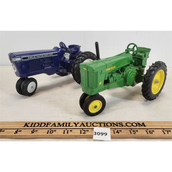 LOT OF 2 - DIECAST TRACTORS - INCL ERTL JOHN DEERE