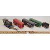 Image 2 : LOT OF 5 - CAST TRAIN & TRAIN CARS