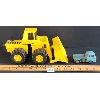 Image 3 : LOT OF 2 - BUDDY L DOZER & CORGI TOYS JEEP
