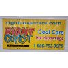 Image 1 : RIGHT COAST CARS VINYL BANNER