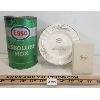 Image 1 : LOT OF 3 - ESSO COLLECTIBLES - INCL ASHTRAY, ESSOLUBE OIL CAN & PLAYING CARDS
