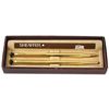 Image 1 : Vintage 'Sheaffer' Gold Plated Pen and Mechanical Pencil Set in Original Box