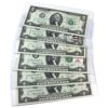 Image 1 : 6x USA 1976 $2 Banknotes with First Day of Issue Stamps, Some with 13-cent Stamps as well. 6pcs