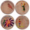 Image 1 : *2010 $1 Fiji 4-coin Coloured Fine Silver Set-The Fairy Tale Treasure of H.C. Andersen (Tax Exempt)