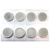 Image 2 : 8x 1oz 2013 25th Anniv. SML .9999 Fine Silver Maples in Sealed Tear Apart Sheet. 8pcs (Tax Exempt)