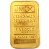 Image 1 : 1/2oz Johnson Matthey .9999 Fine Gold Bar (Tax Exempt)