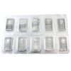 Image 1 : 10x 1oz Sunshine Minting .999 Fine Silver Bars in Sealed Mint Sheet. 10pcs (Tax Exempt)