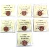 Image 2 : 1-cent 2000, 2001, 2002P, 2002, 2003P OE, 2003 OE, & 2004 ICCS MS66. 7pcs.