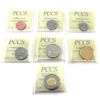 Image 2 : Full Run 1-cent to $2 1999 All NBU PCCS (Professional Coin Grading System) MS66-MS67. 7pcs.