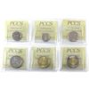 Image 2 : Full Run 2023 5-cent to $2 PCCS (Professional Coin Certification System) MS65. 6pcs
