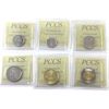 Image 2 : Full Run 2023 5-cent to $2 PCCS (Professional Coin Certification System) MS64. 6pcs
