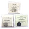 Image 2 : 10-cent 1943 MS63, 1944 MS60, & 1945 MS64 ICCS Certified. 3pcs.