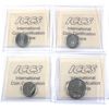 Image 2 : 10-cent 2007 Straight 7, 2010, 2012, & 25-cent Caribou 2007 ICCS MS66. 4pcs.