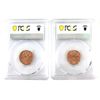 Image 2 : 1-cent 1961 & 1962 PCGS MS65 Red. 2pcs.