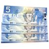 Image 1 : RADAR'S 3x BC-62b 2002 $5 UNC or Better Jenkins-Dodge 3pcs.