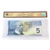 Image 2 : BC-62bA 2002 $5 BCS GUNC66 Original Replacement Printed 2004 Jenkins-Dodge SN: HOG9923557